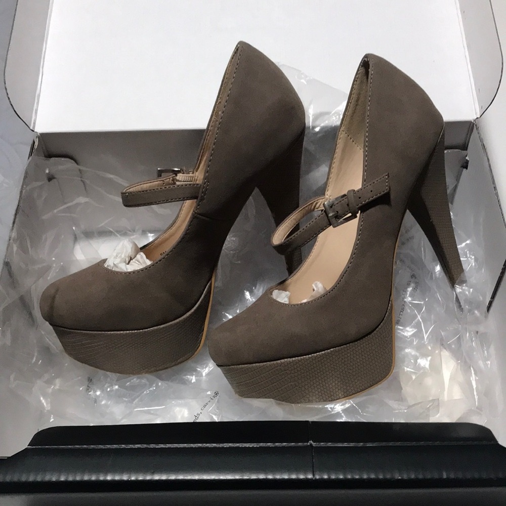 Taupe stilettos